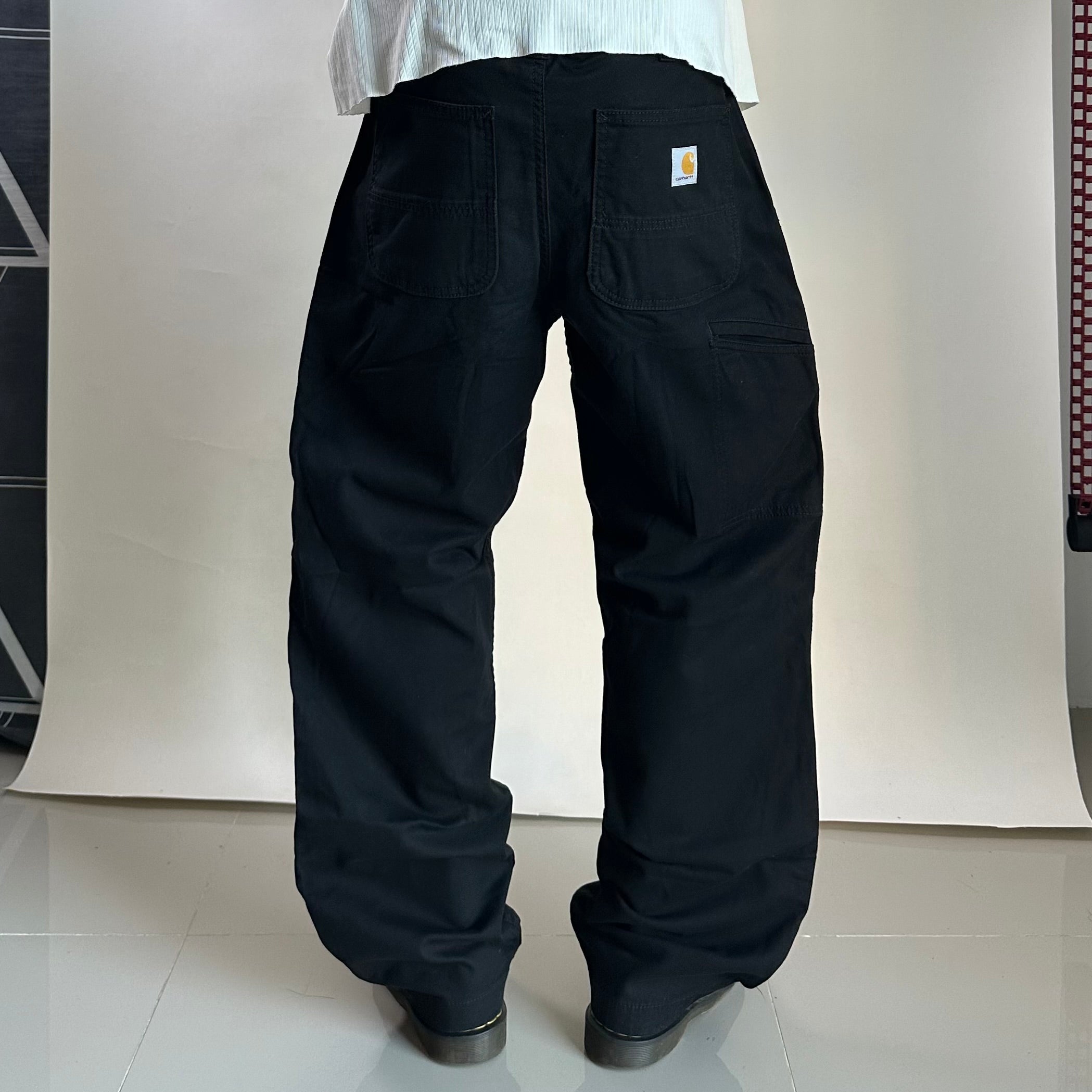 Carhartt Rugged Flex Relaxed Fit Pants Black Size 34
