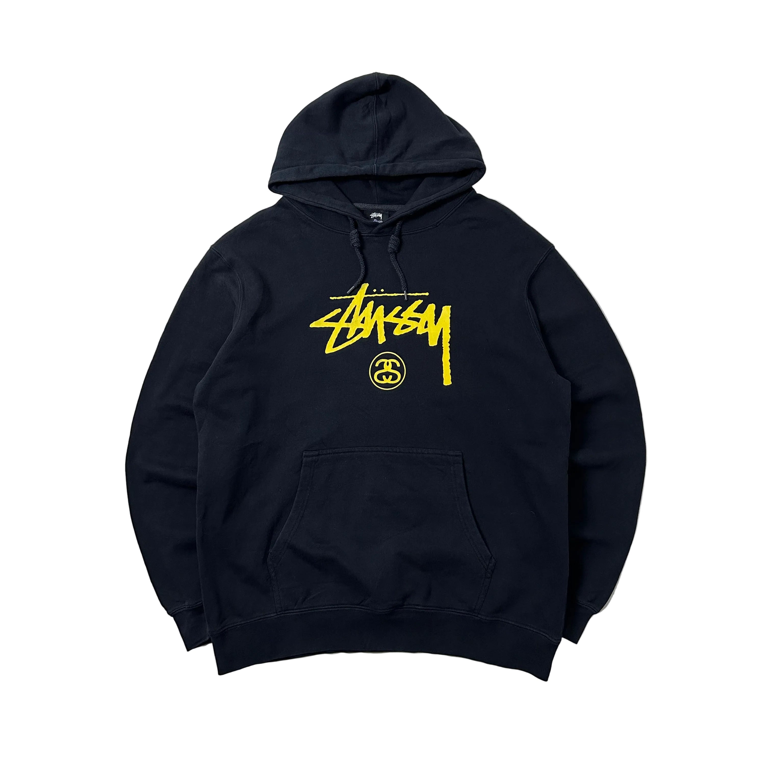 Stussy World Tour Hoodie Jacket in Black Size XL (Best Fit Large)