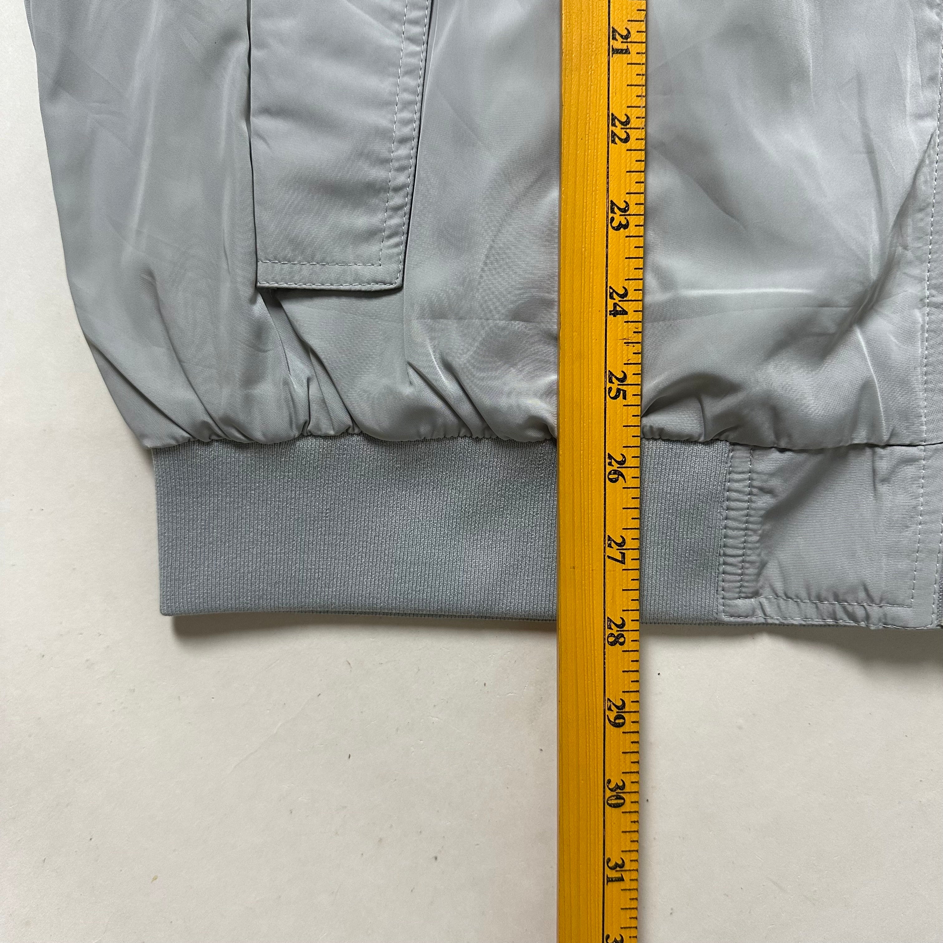 Nautica Full-zip Jacket Emblem Logo in Sage Hint Color (Size 3XL)