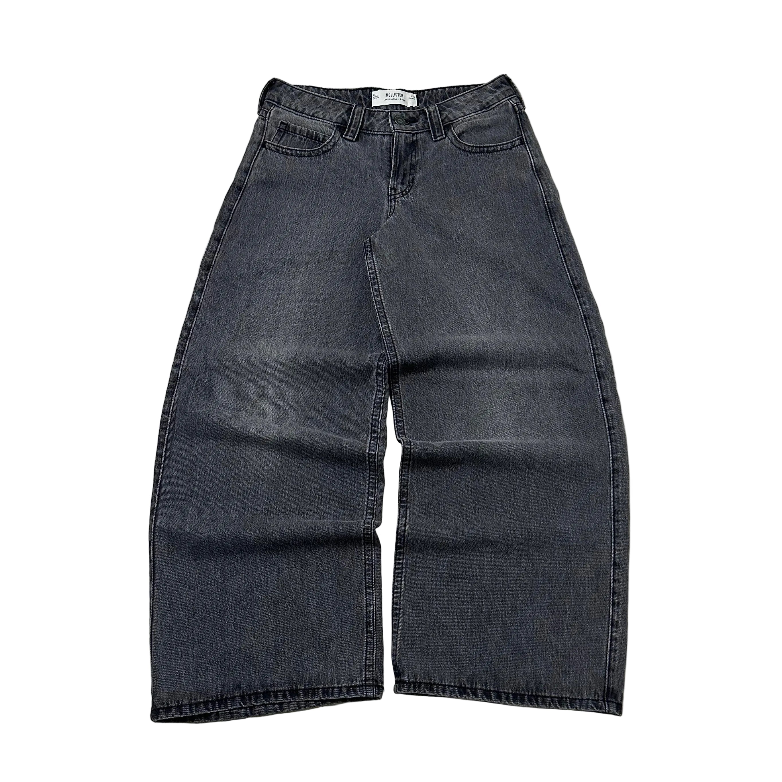 Hollister Y2k Low-Rise Super Baggy Acid Wash Pants Unisex Size (30-32)