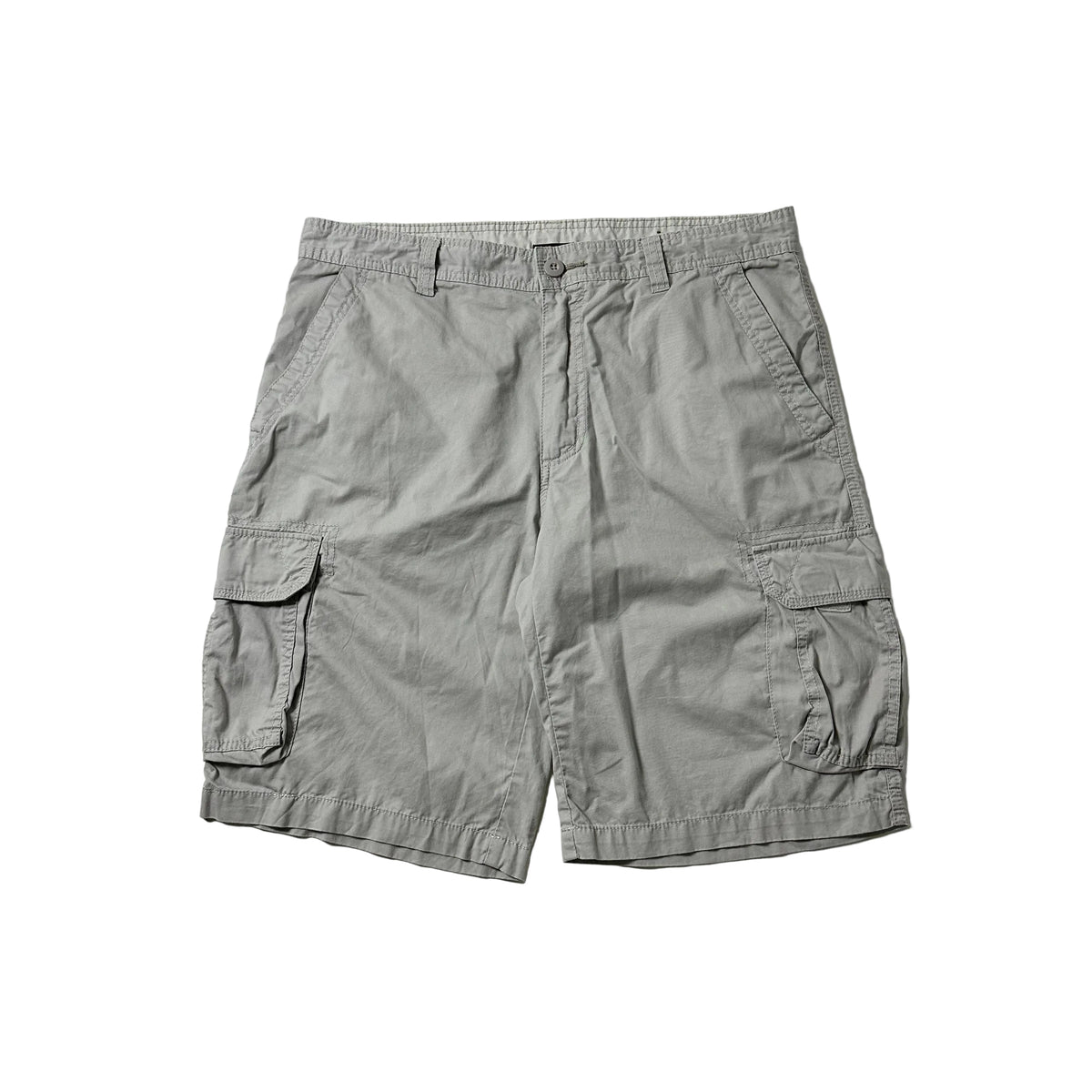Big Sky Cargo Shorts in Light Gray (Size 36) — SOLD