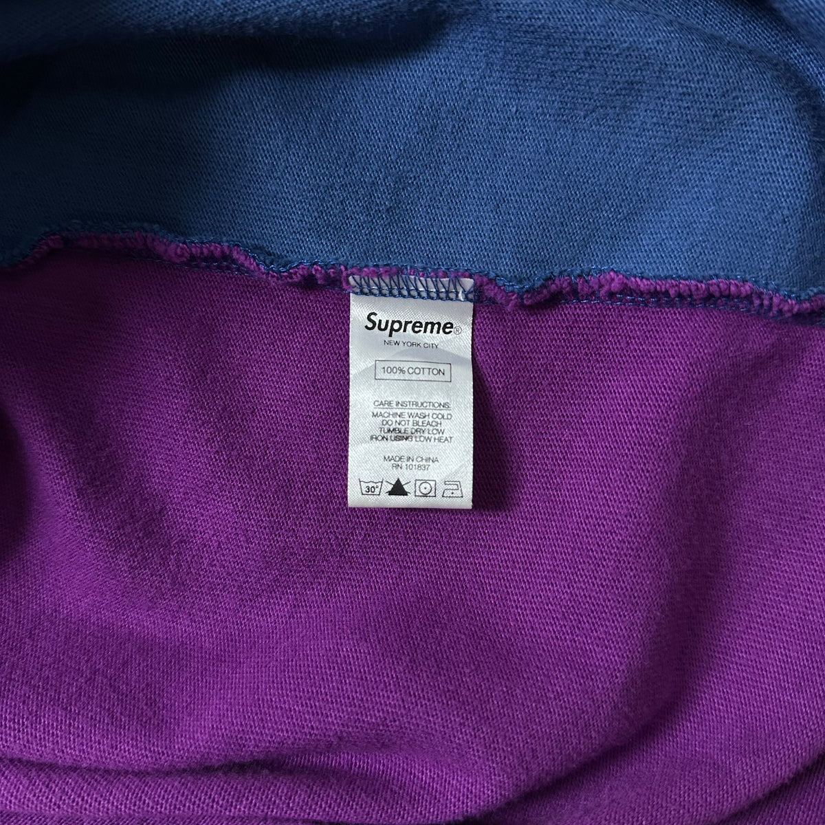 Supreme Color Baseball Top Navy Men’s (Size Large)
