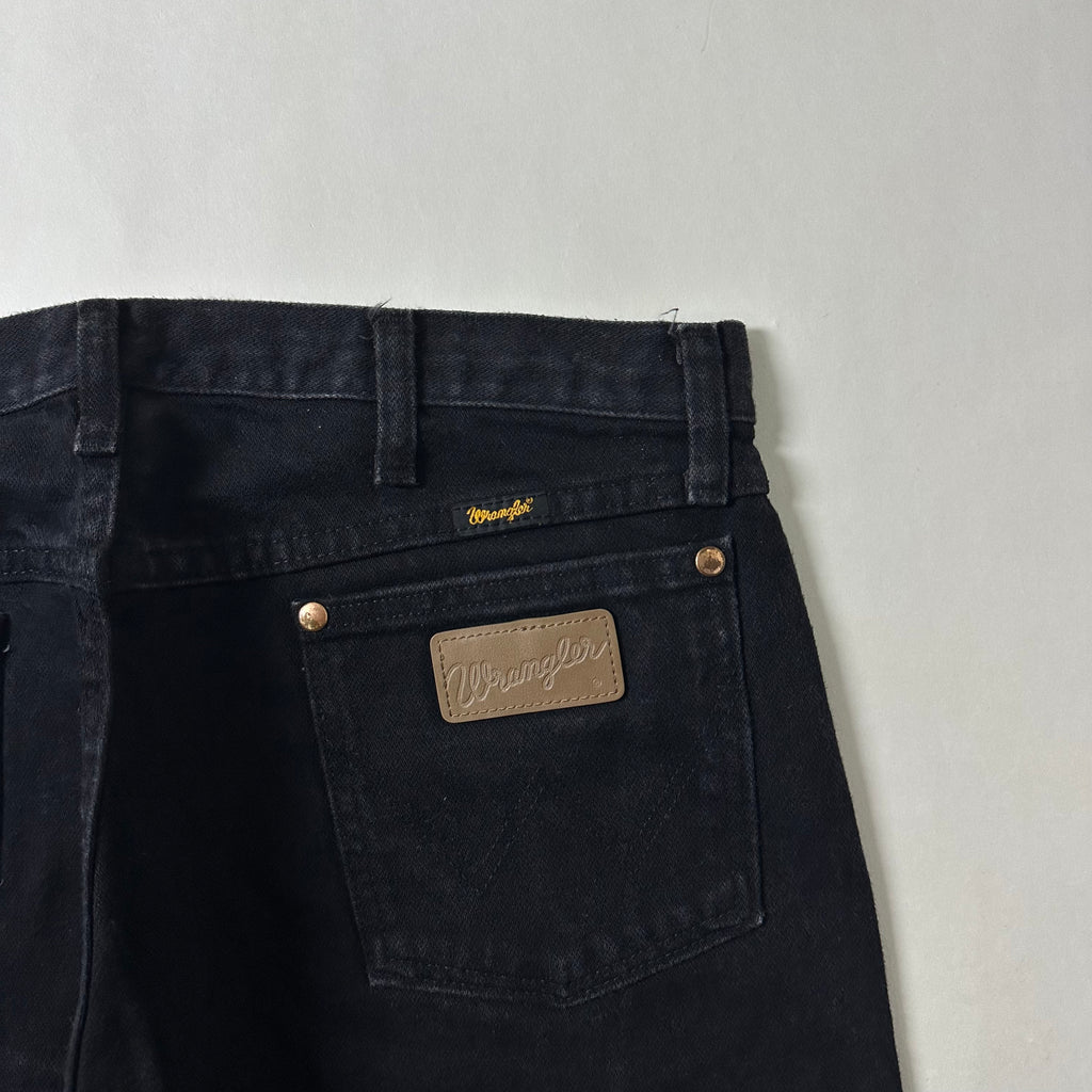 Wrangler Cowboy Cut Original Fit Jeans in Shadow Black (Size 35)