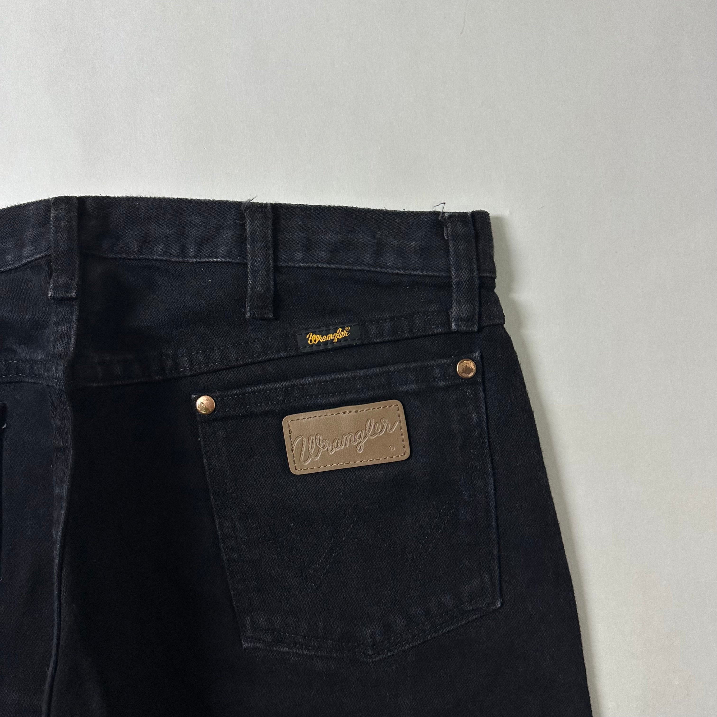 Wrangler Cowboy Cut Original Fit Jeans in Shadow Black (Size 35)