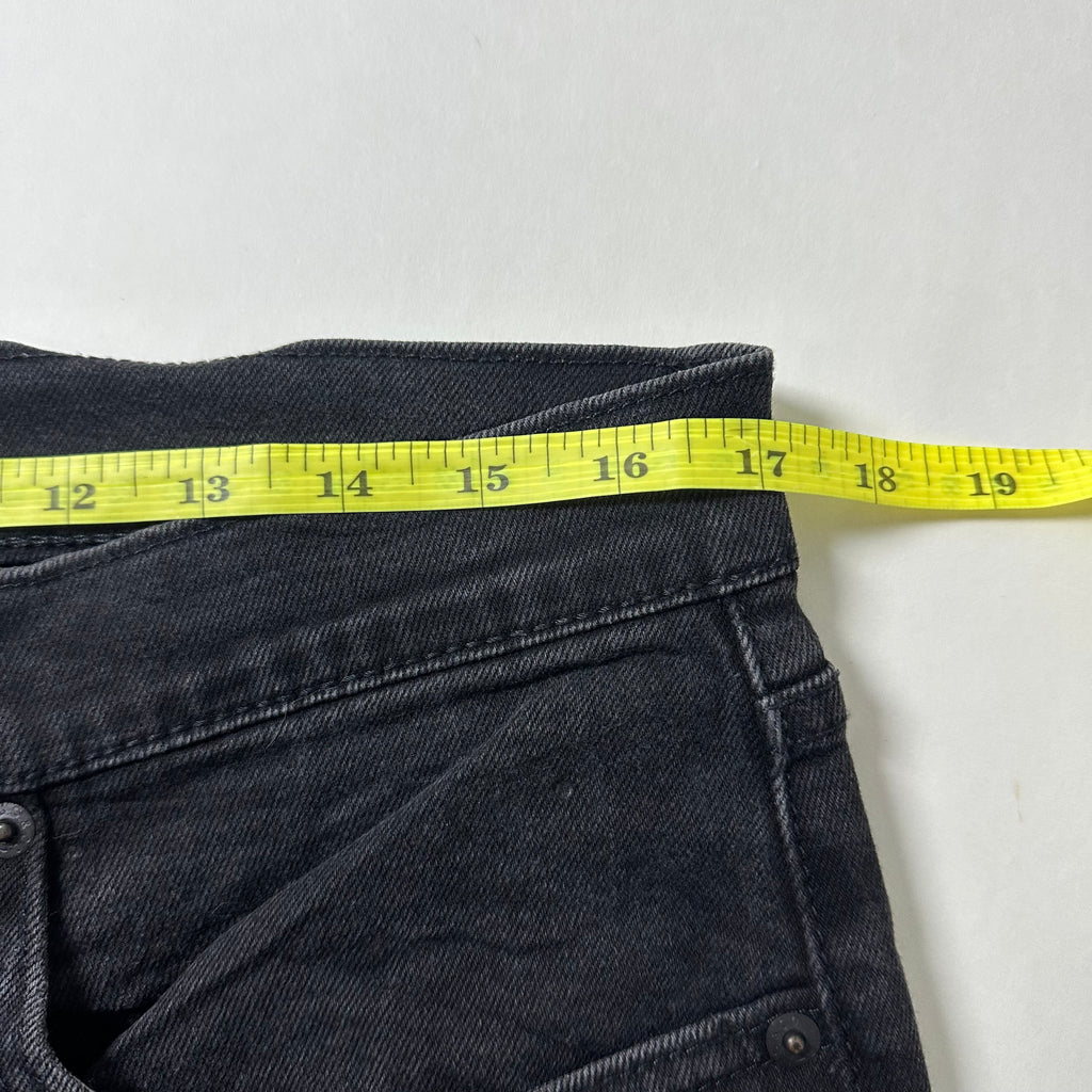 Levi’s 502 Regular Taper Jeans in Black Wash (Size 34)