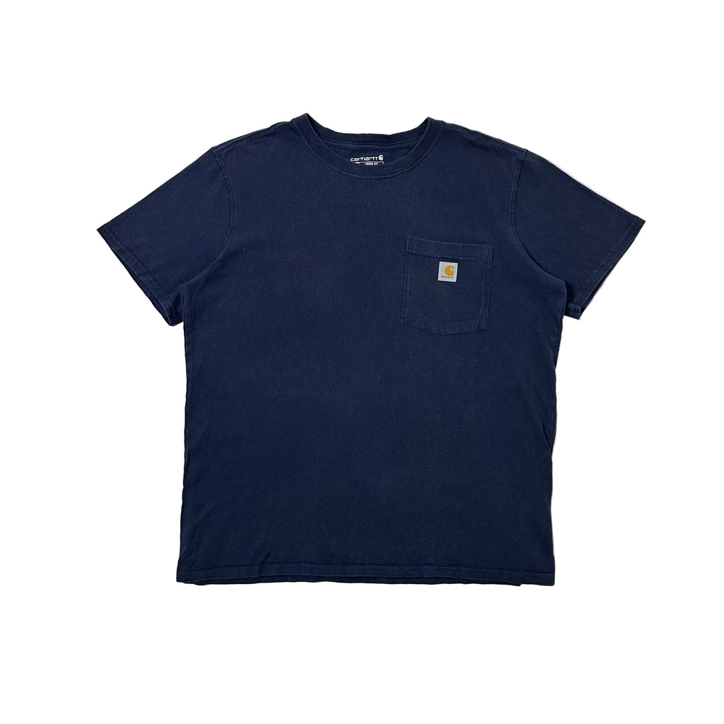 Carhartt K87 Pocket T-shirt in Navy Size Large Youth (Fits Medium Adult) - SOLD