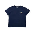 Carhartt K87 Pocket T-shirt in Navy Size Large Youth (Fits Medium Adult) - SOLD