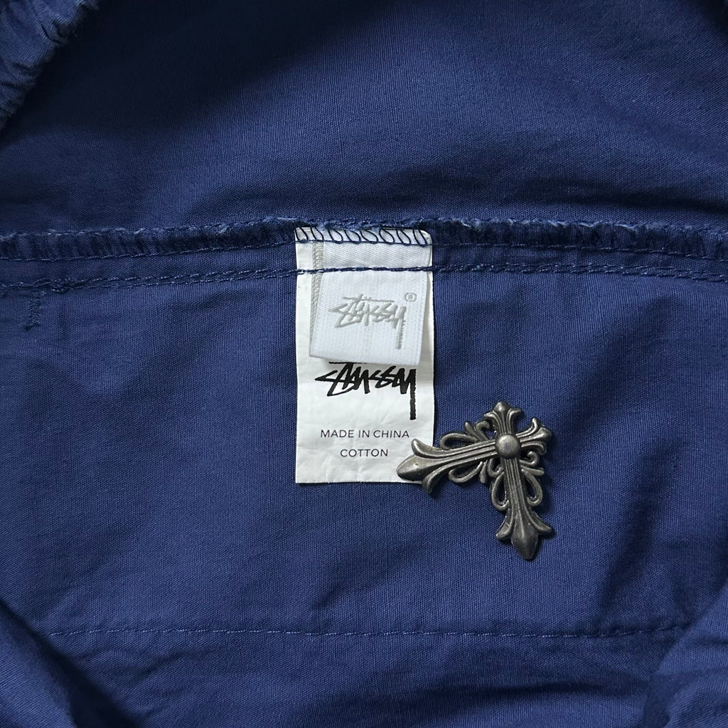 Stussy Nylon Shorts 8 Ball Logo in Three-tone color (Size 28-34)