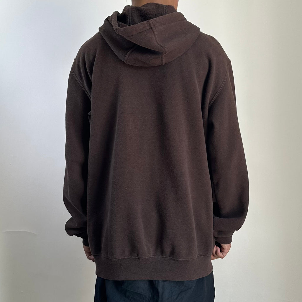 Carhartt Full-zip Hoodie Jacket in Choco Brown (Size Medium) — SOLD