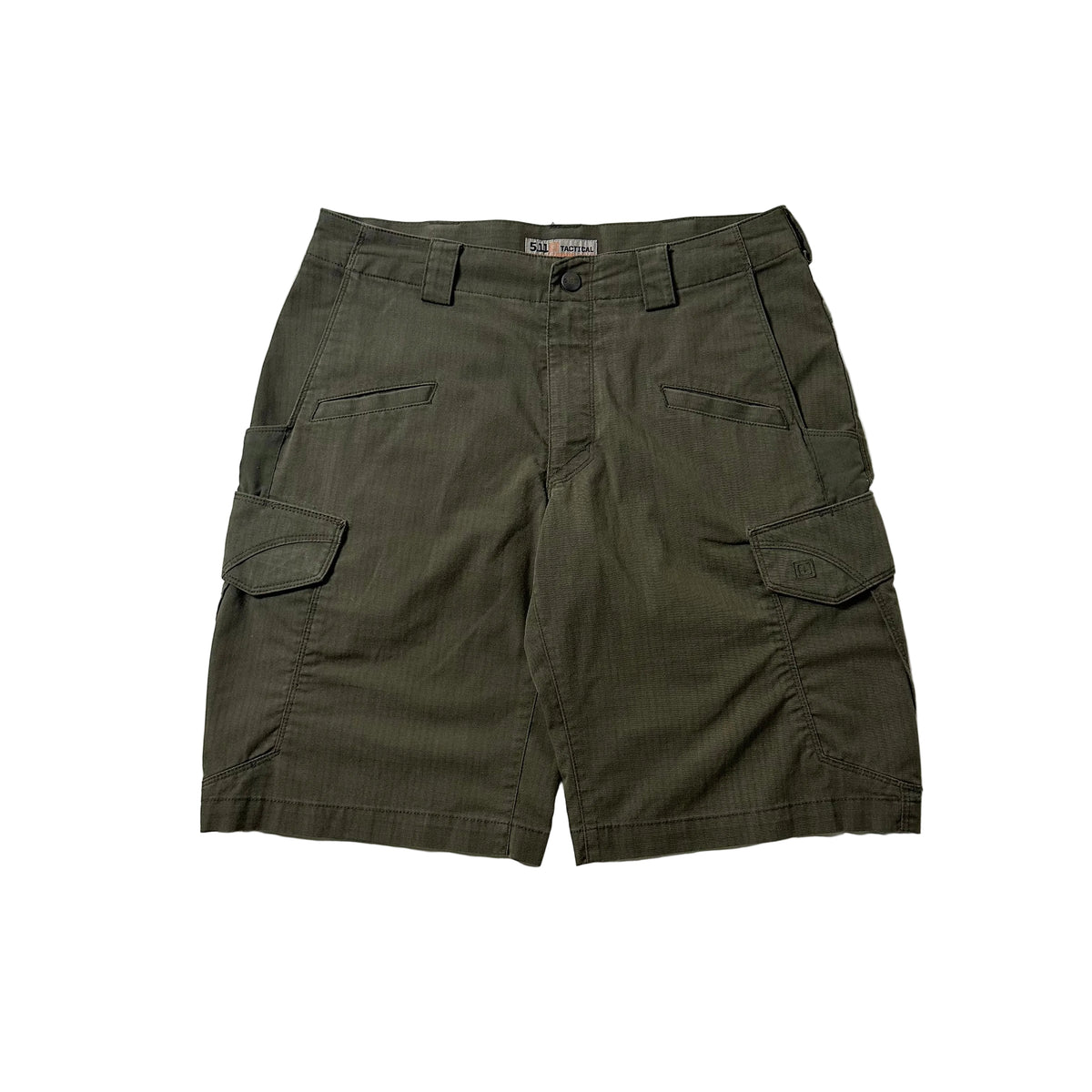 5.11 Tactical Cargo Shorts in Olive Green (Size 30-31) — SOLD