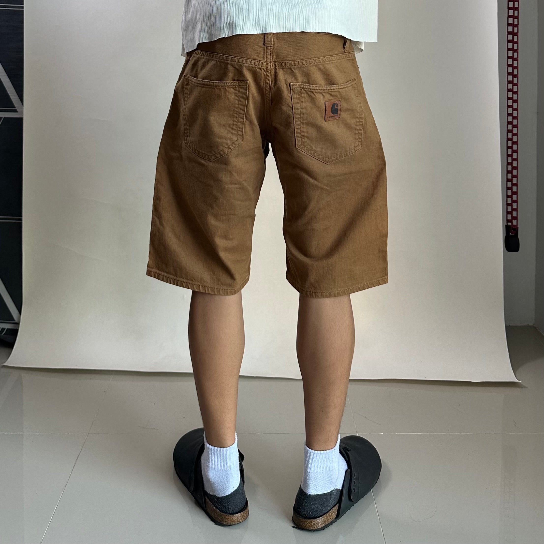 Carhartt WIP Klondike Brown Shorts Size 30