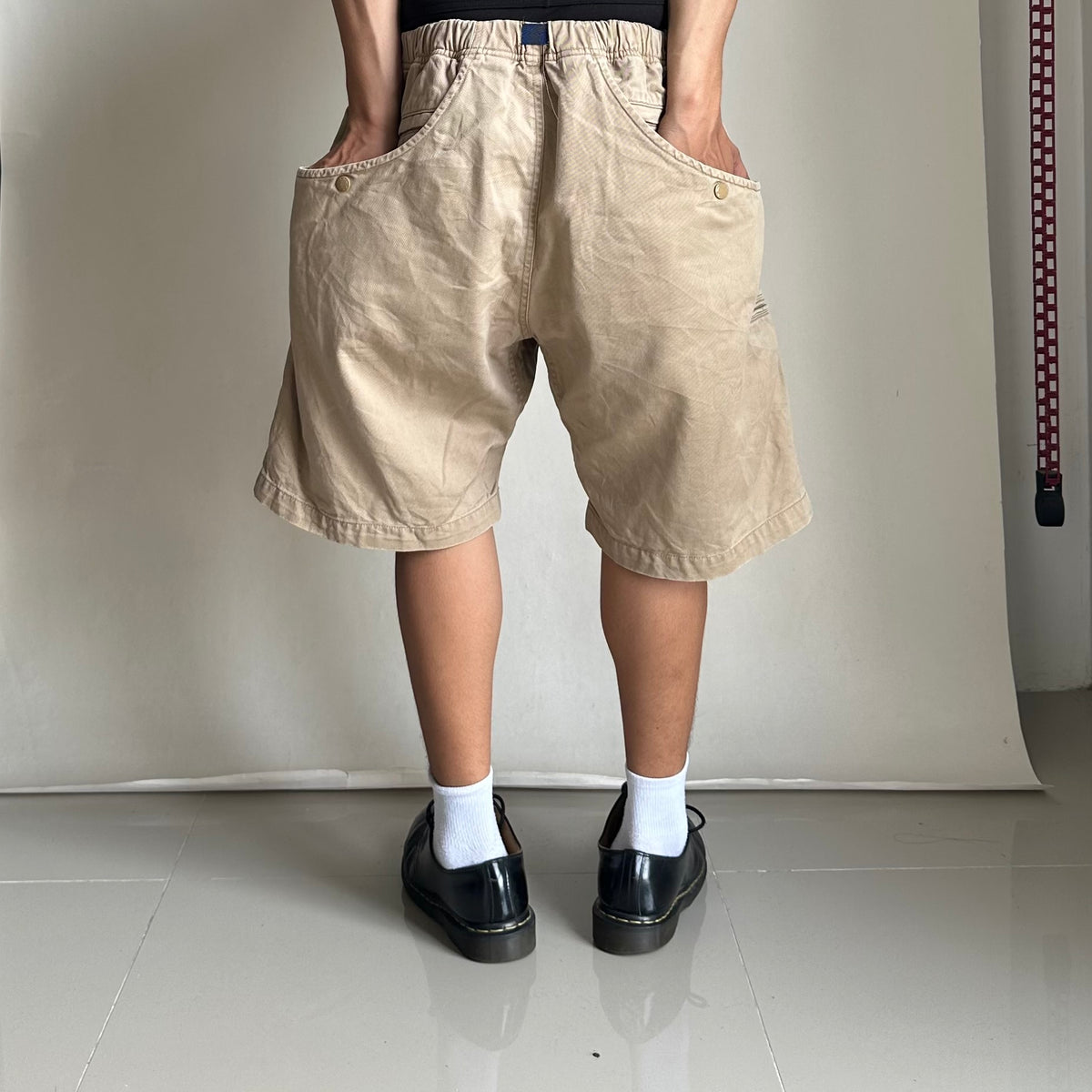 Pilgrim Surf Supply Charlotte Twill Climbing Shorts in Khaki (Size 30)