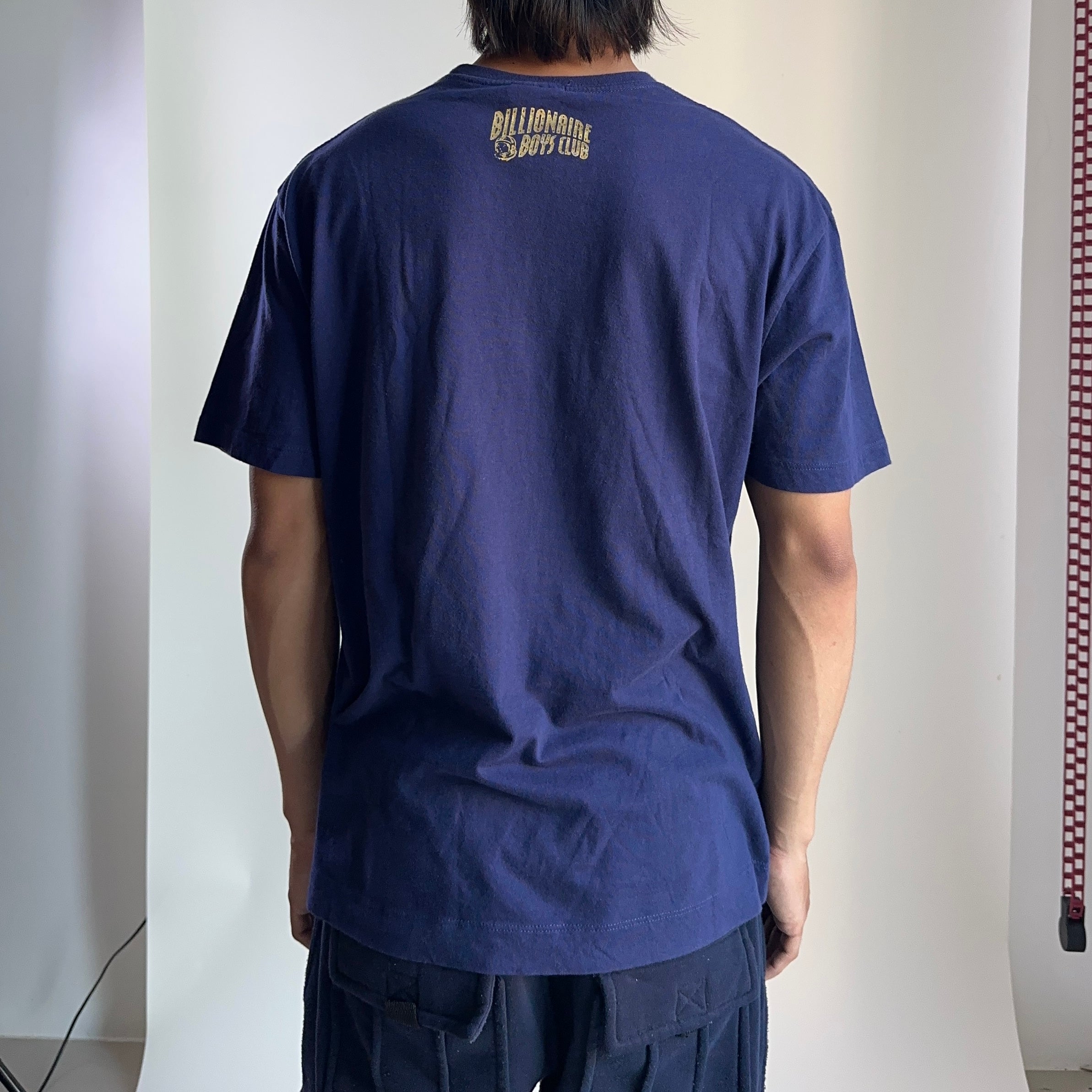 Billionaire Boys Club “Space And Time” T-shirt in blue depths Medium