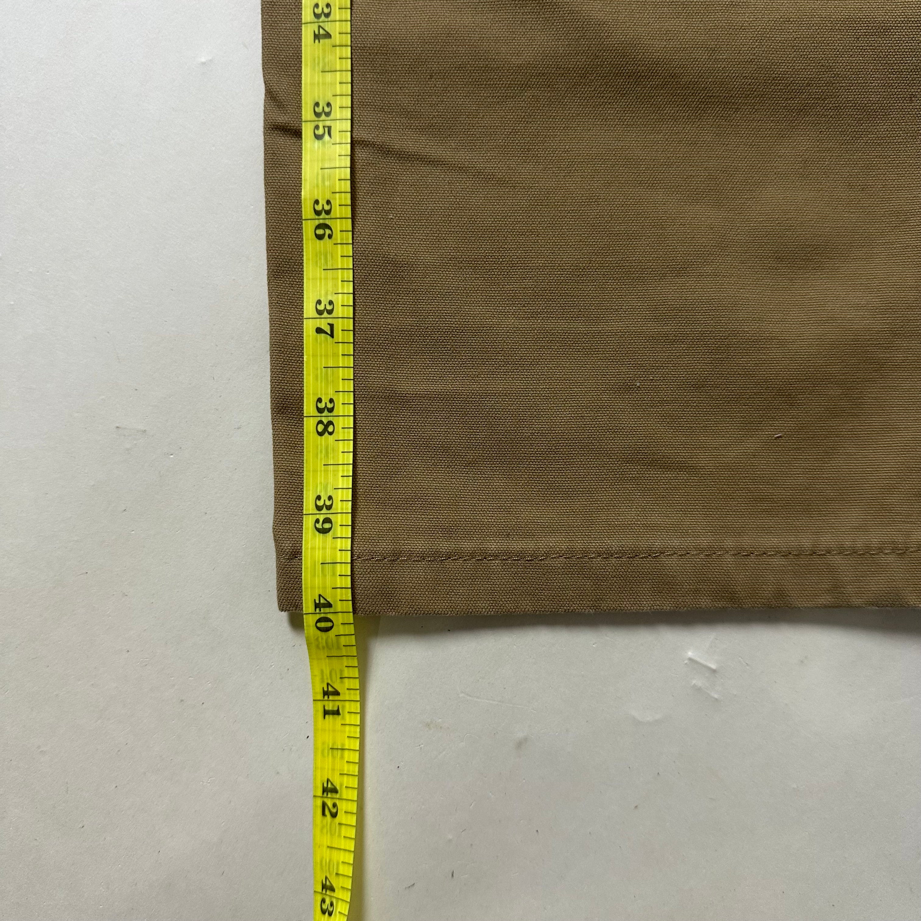 Wrangler Relaxed Fit Carpenter Pants in Solid Brown (Size 34)