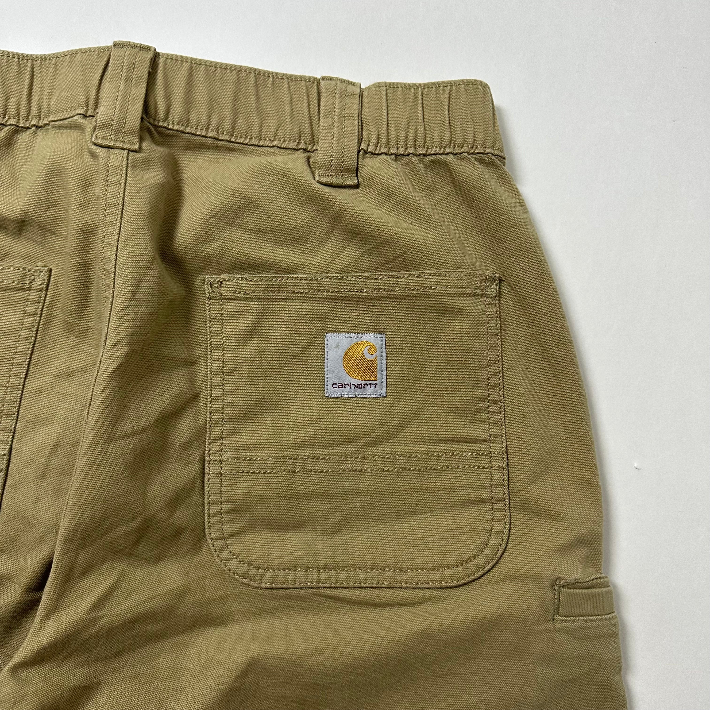 Carhartt Relaxed Fit Shorts Dark Khaki (Size 30-32) — SOLD