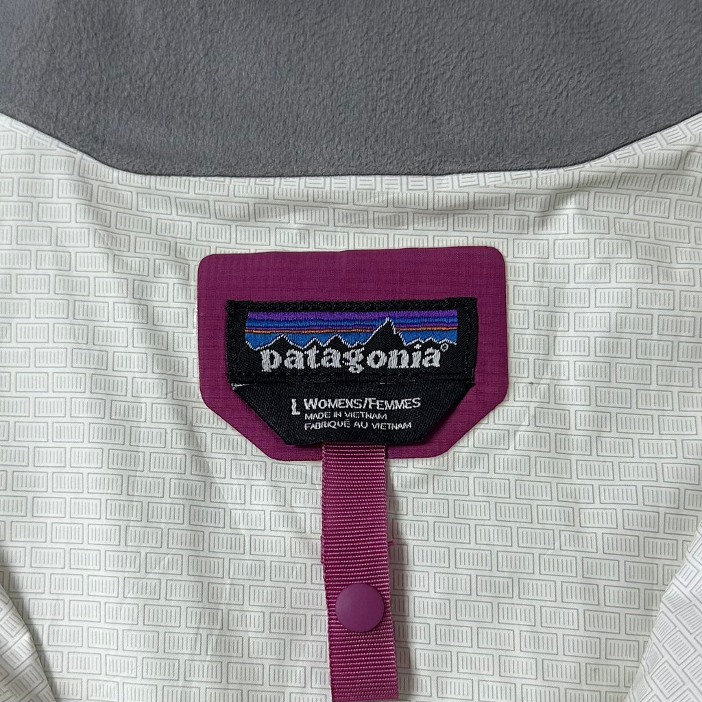 Patagonina H2No Waterproof Women’s Windbreaker Rain Jacket in Magenta (Size Large)