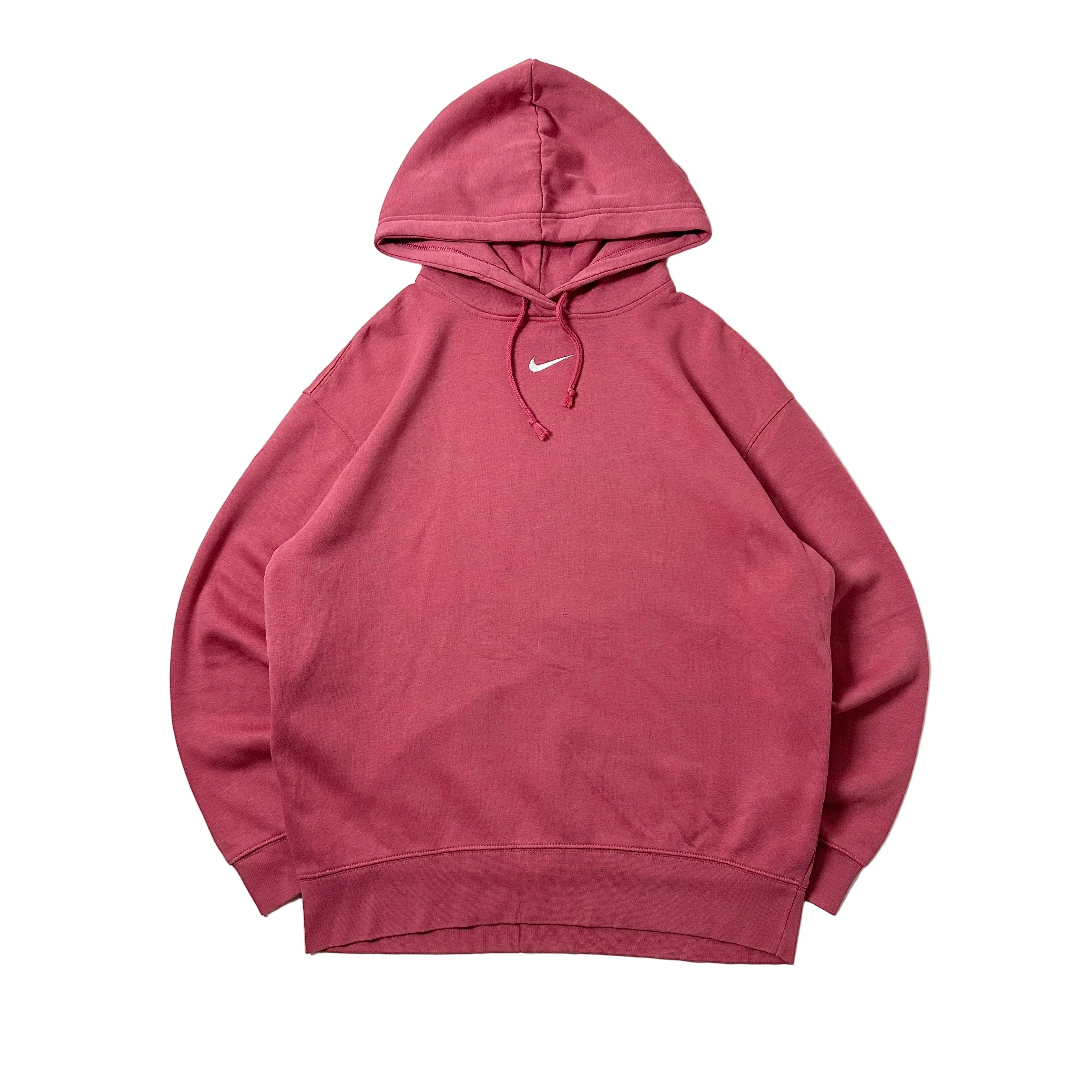 Nike Center Swoosh Hoodie Jacket in Pink (Size XL)