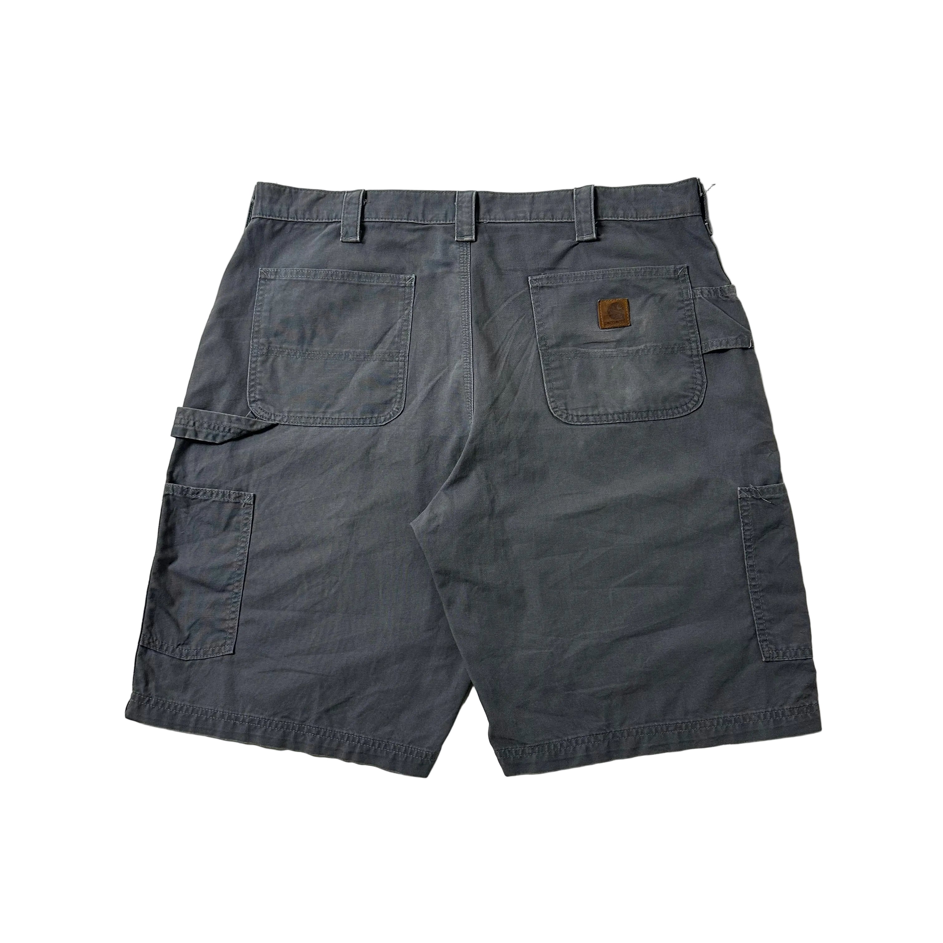 Carhartt B147 Original Fit Carpenter Shorts in Fatigue/Gray (Size 38)