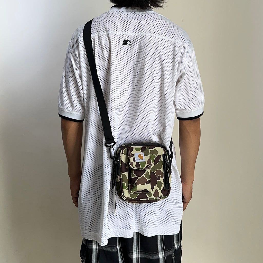 Carhartt WIP Essentials Bag, Small Camo Duck Green