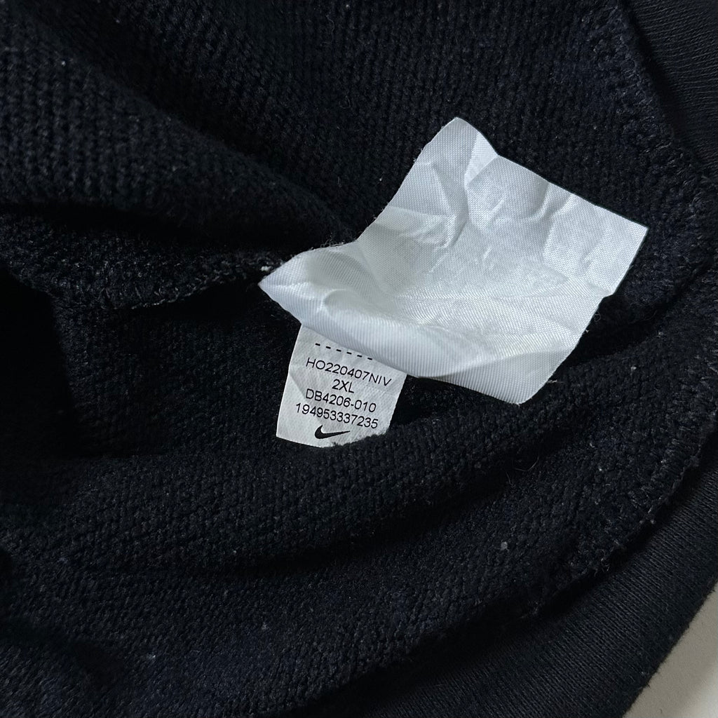 Nike Zip-up Hoodie Jacket in Black (Size 2XL)