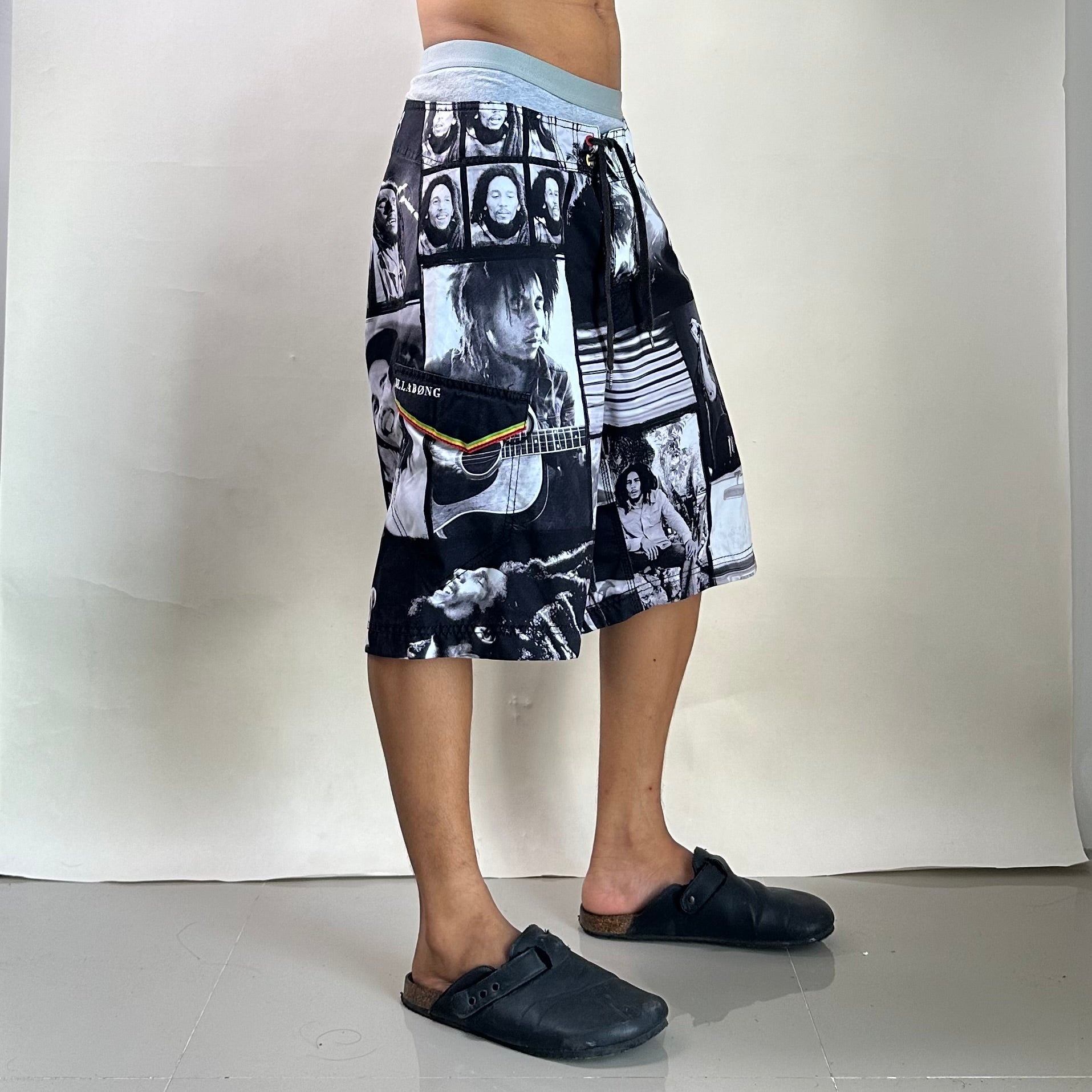 Billabong x BOB MARLEY Board Shorts All Over Print Size 32
