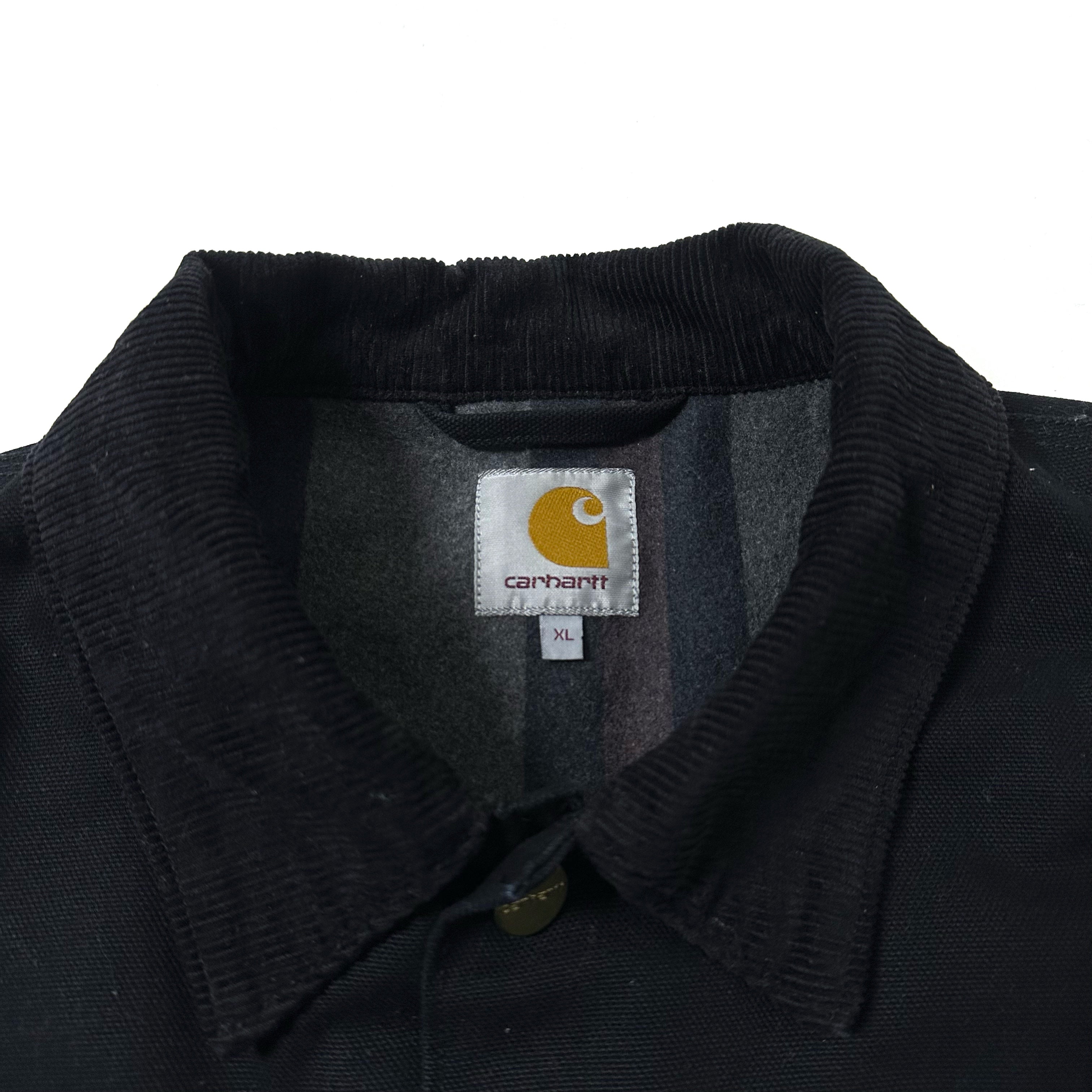 Carhartt Chore Coat Blanket Lined Jacket Black XL