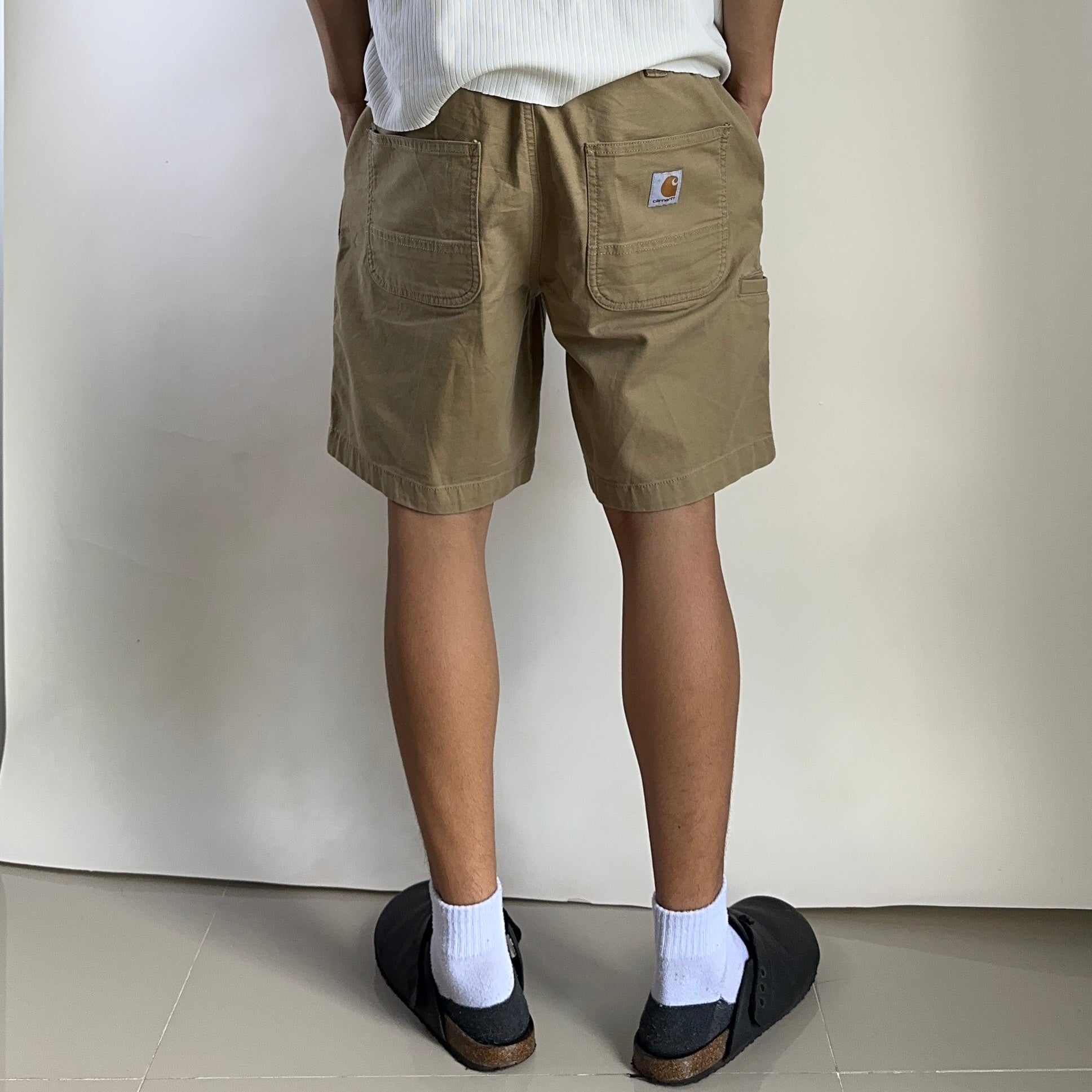 Carhartt Relaxed Fit Shorts Dark Khaki (Size 30-32) — SOLD