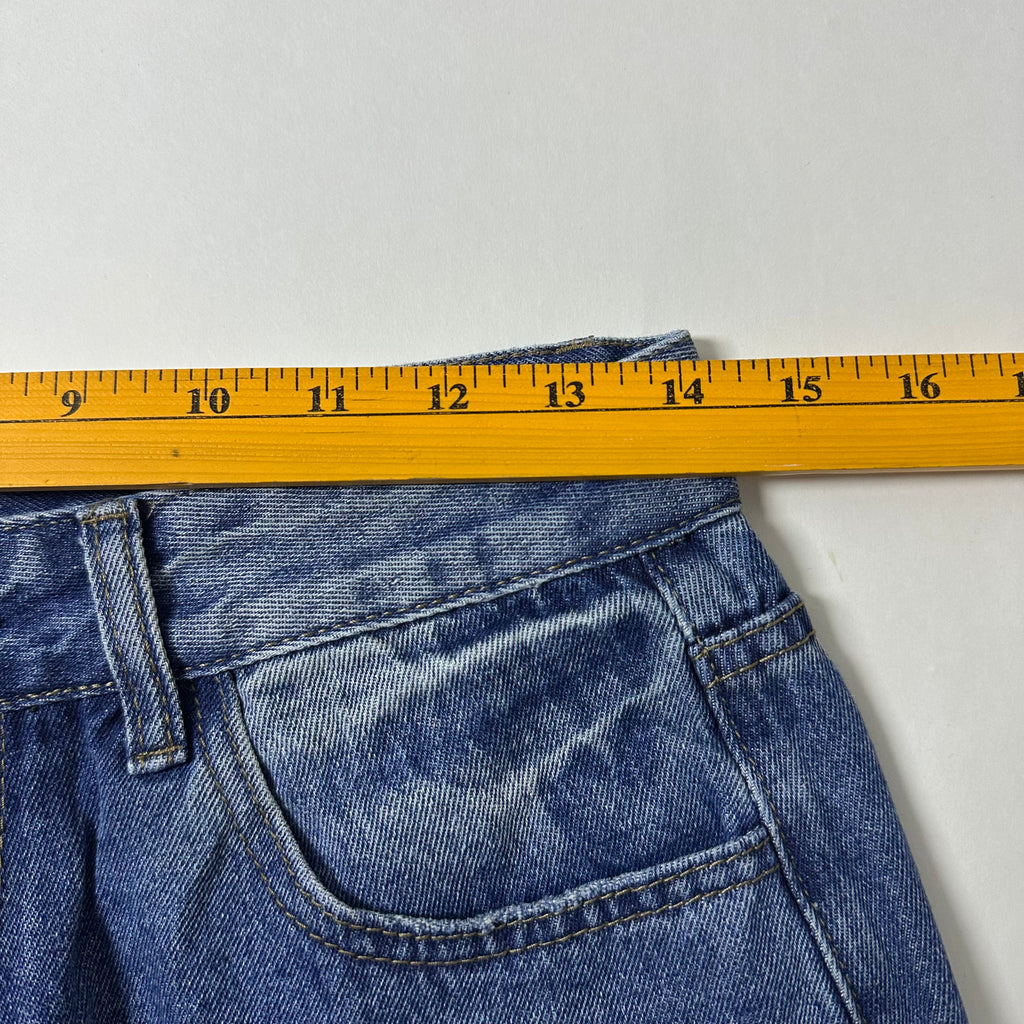 Random Baggy Long Jorts Washed Blue (Size 28)