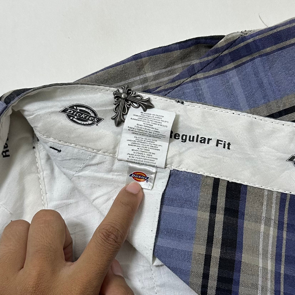 Dickies Double Patch Checkered Plaid Shorts (Size 42) - SOLD