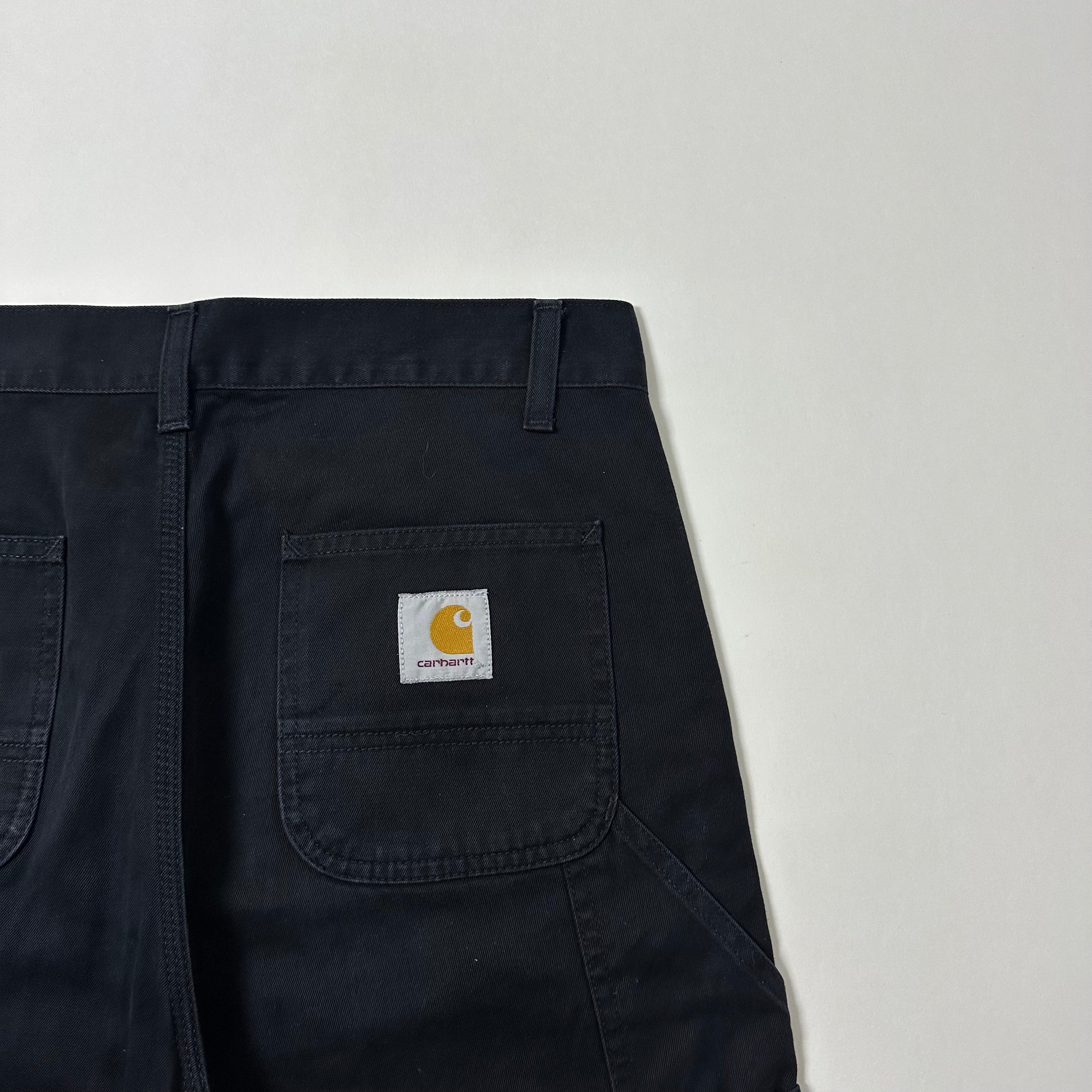 Carhartt WIP Carpenter Shorts Black (Size 28-30)