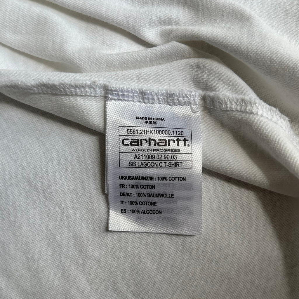Carhartt WIP Lagoon C T-Shirt White XL