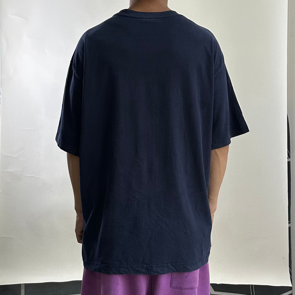 A Chock Oversized T-Shirt in Navy Blue (Size Large)