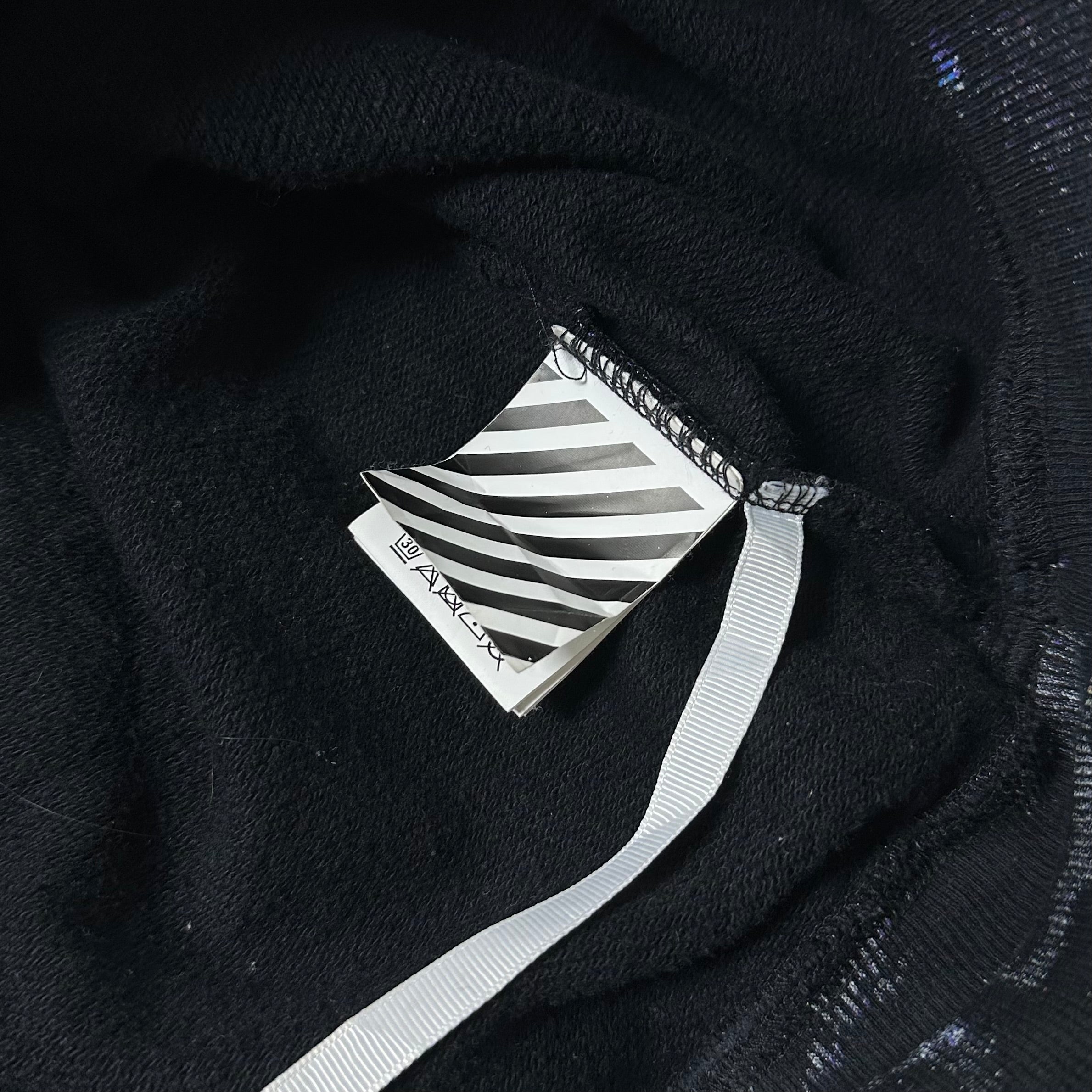 Off-White “Galaxy Brushed” Hoodie Jacket in Black Size XS (Best Fit Medium) OFF only — SOLD