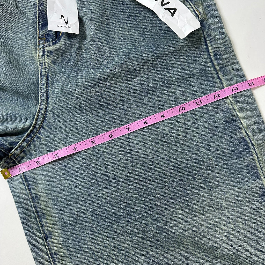 BRAND-NEW ANAN&ANNA Denim Baggy Pants (Size 28)