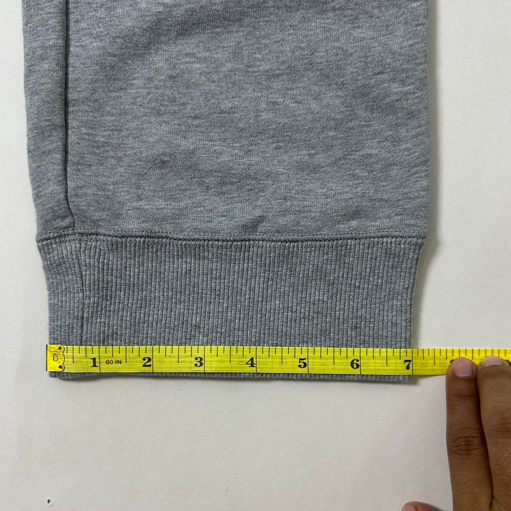 Nike Club Fleece Embroidered Swoosh Sweatpants in Gray Heather (Size 32-36)