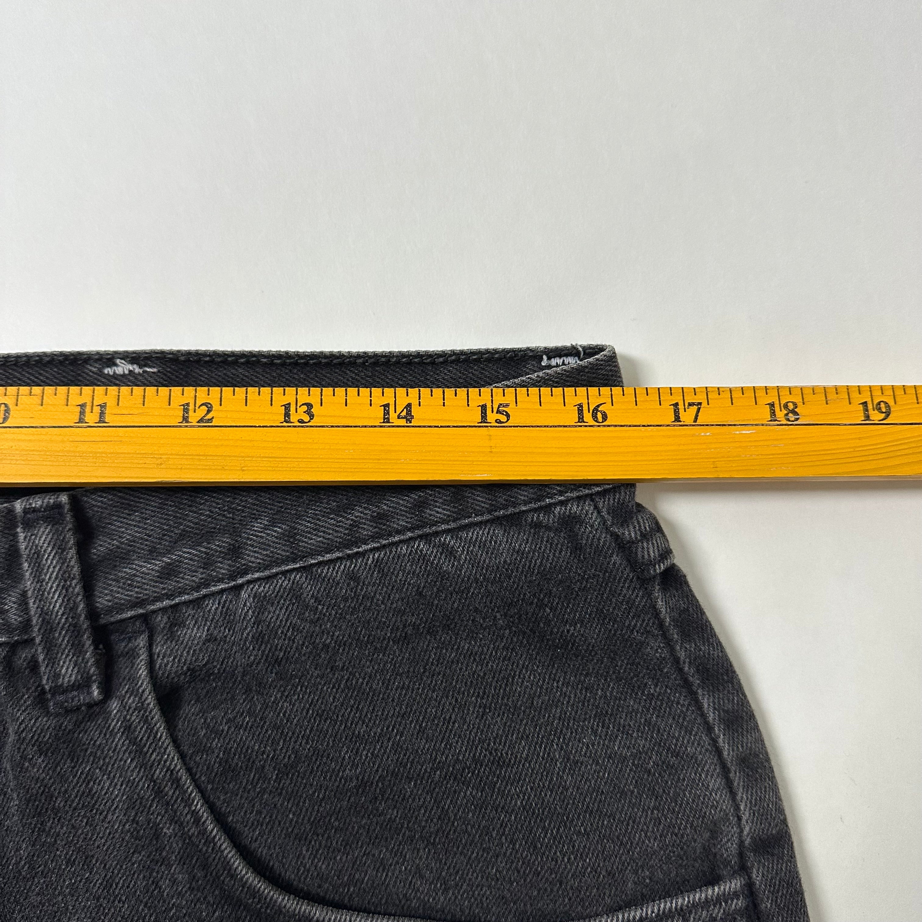 Vintage Wrangler Black Washed Jorts (Size 32-33) — SOLD
