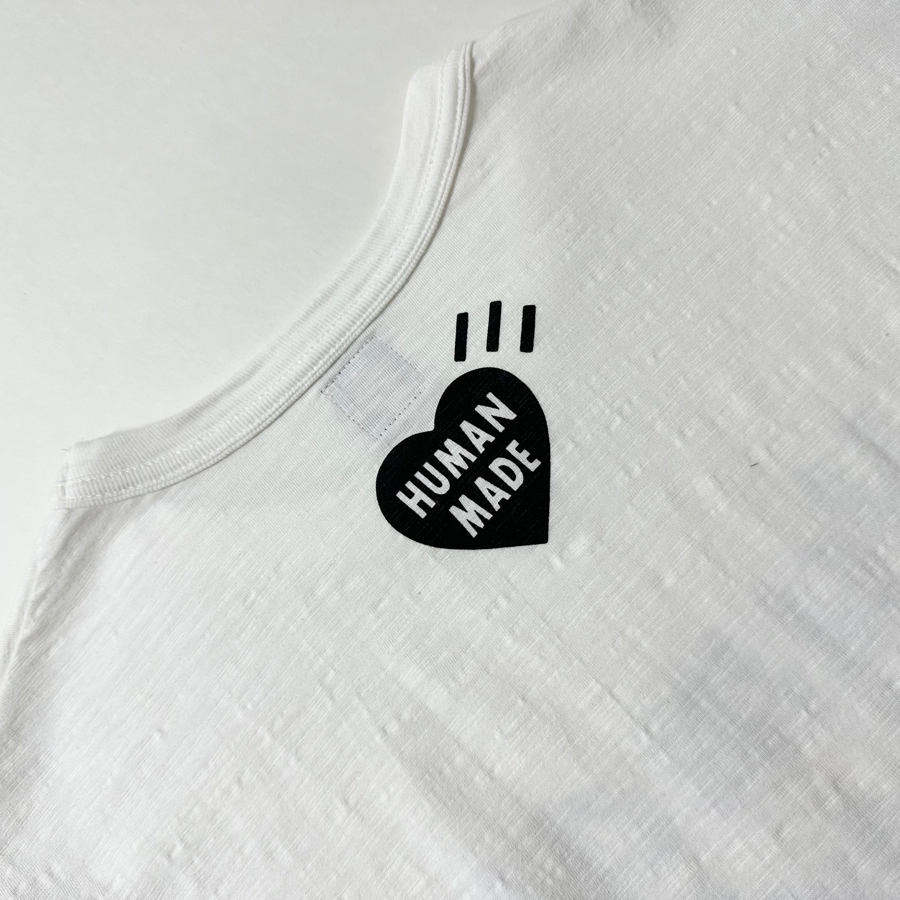 Human Made Bulldog T-Shirt in White Size XL (Best Fit Medium) OFF Only — SOLD