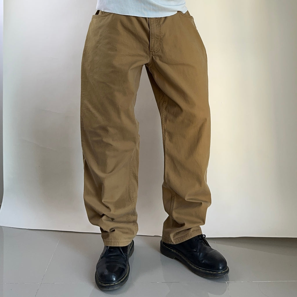 Carhartt Rugged Flex Relaxed Fit Pants Brown Size 36