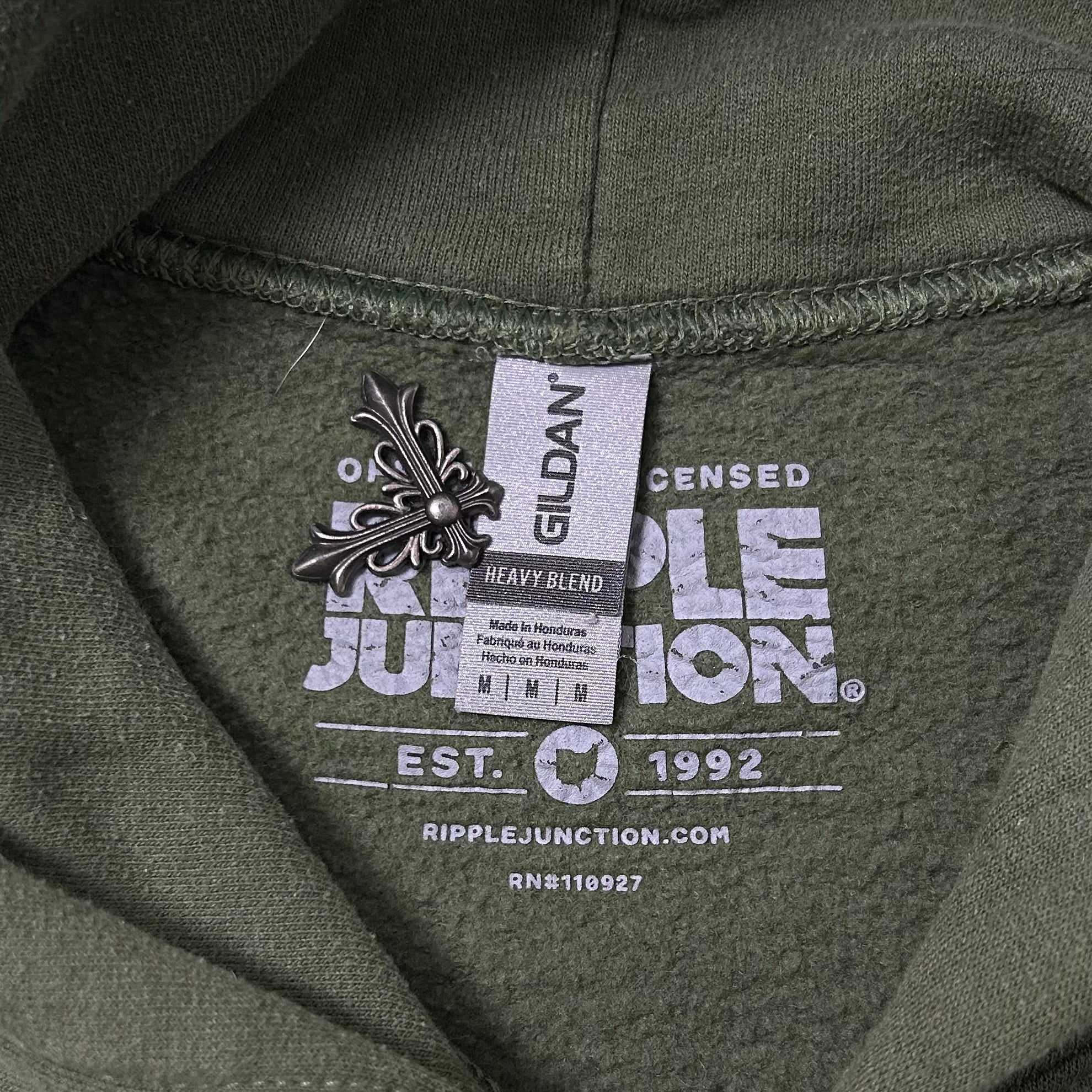 The Goonies Ripple Junction Hoodie Army Green Size Medium