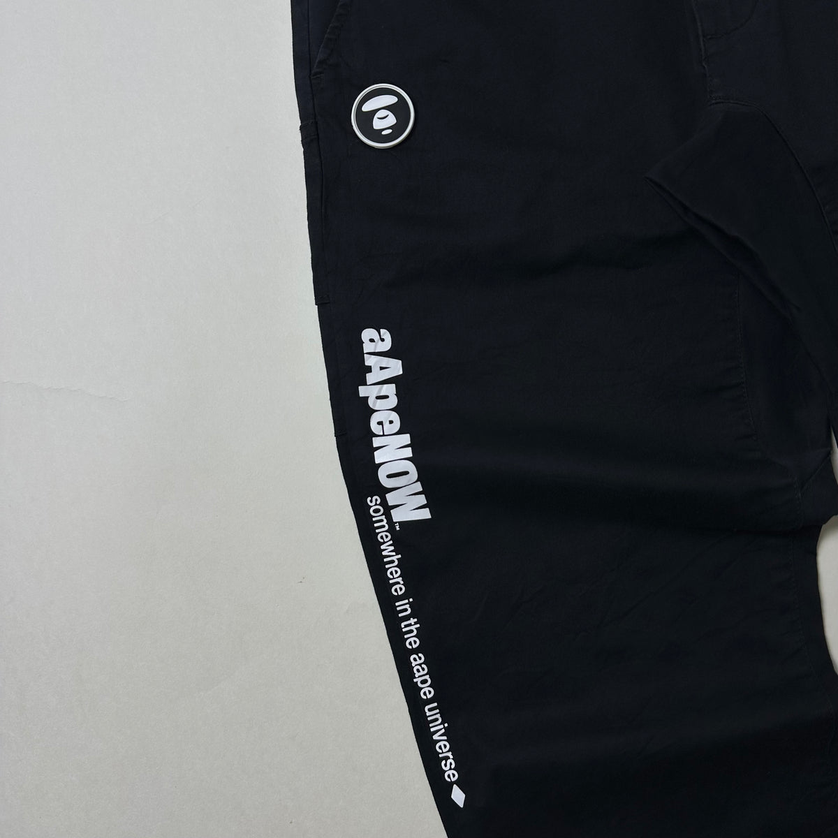 AAPE by A Bathing Ape Jogger Pants in Black (Size Medium 28-34)