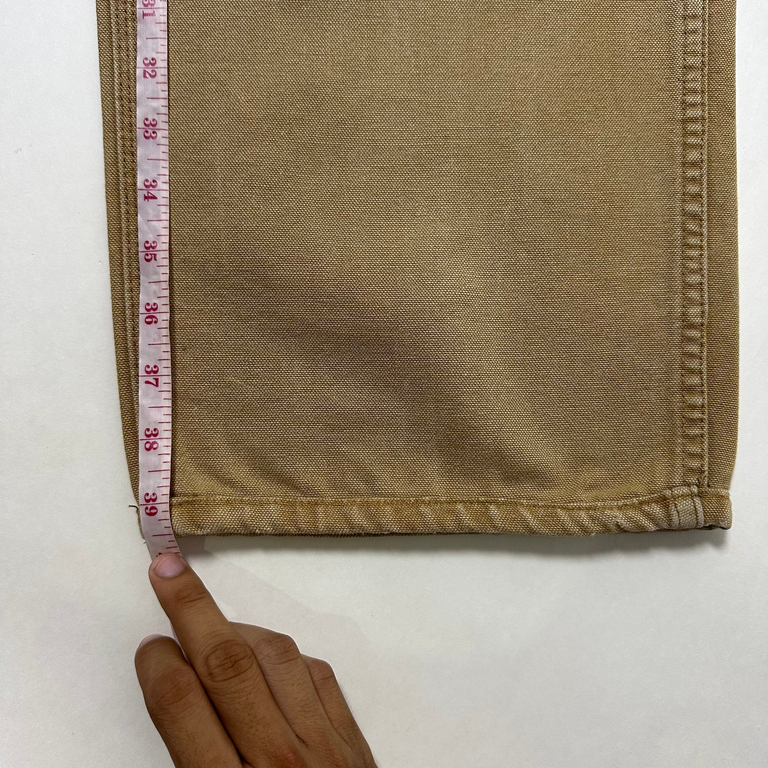 Carhartt B11-BRN Carpenter Pants Brown Size 36 — SOLD