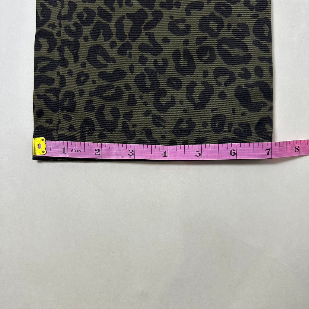 BRAND-NEW Carhartt WIP Johnson Pants “Leopard Pattern” in Dark Olive Green (Size 31-32)