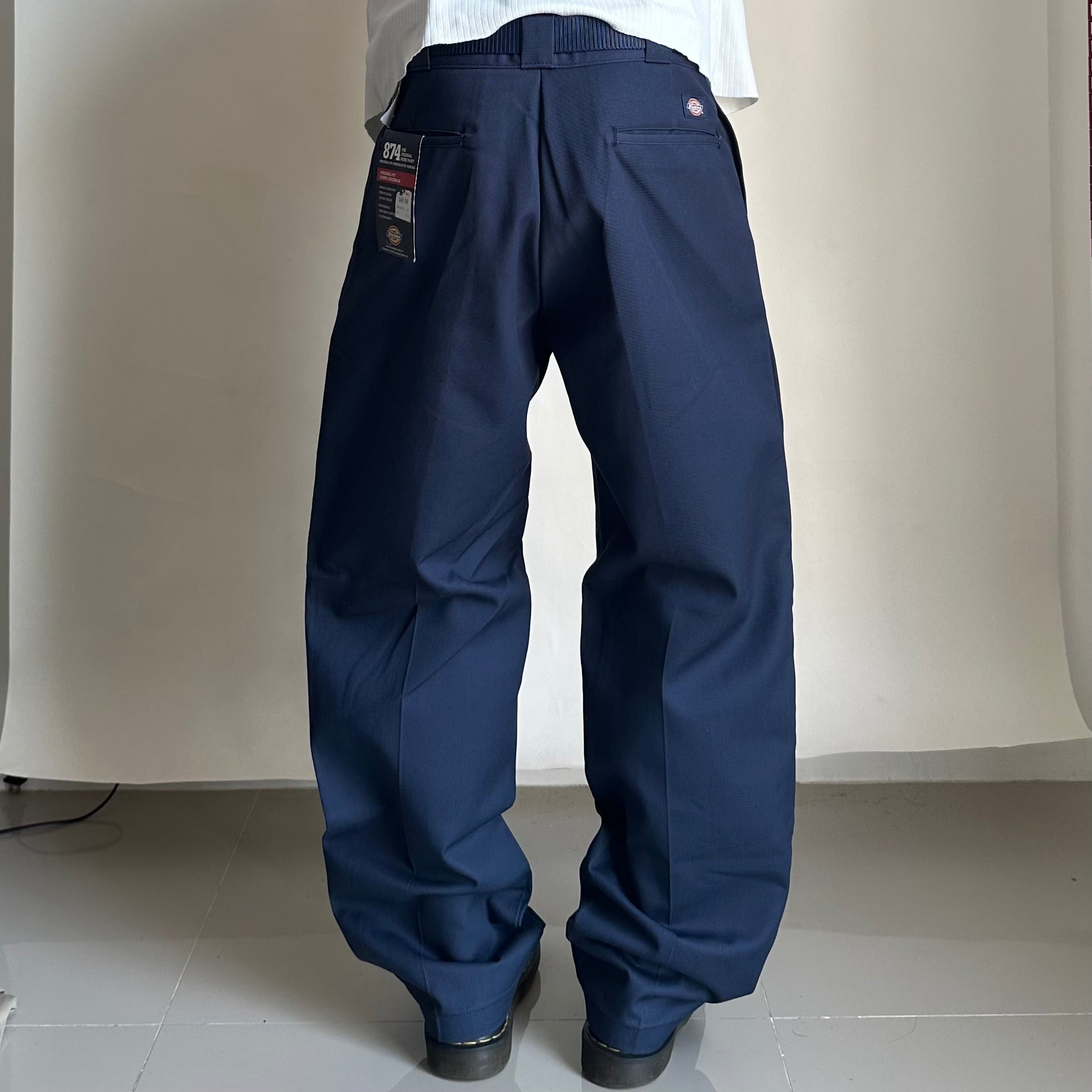 Brand New Dickies 874 Original Fit Pants Navy Size 34