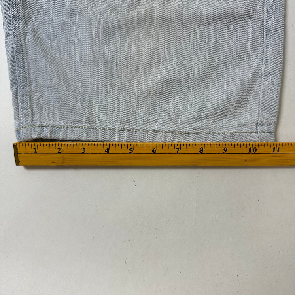 Y2K AVIREX Light Wash Jorts (Size 36)
