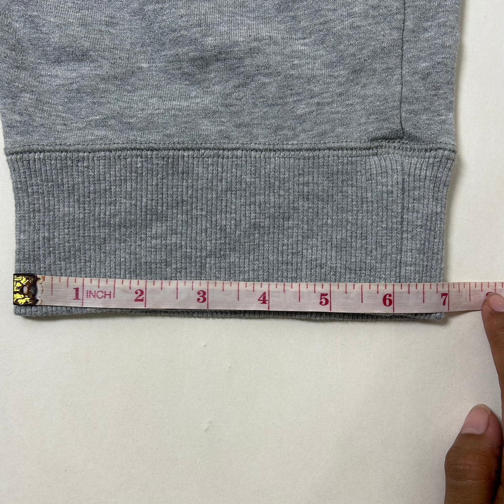 Nike Club Fleece Embroidered Swoosh Sweatpants in Gray Heather (Size 32-36)