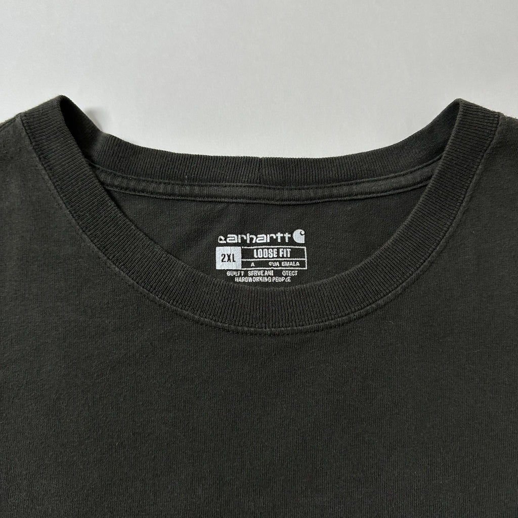 Carhartt K87 Loose Fit Pocket T-shirt in Dark Olive (Size 2XL)