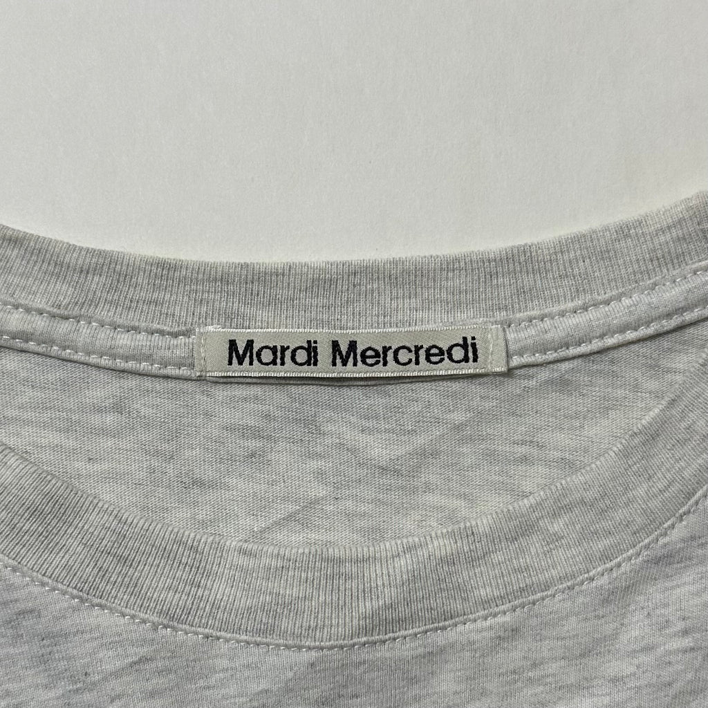 Mardi Mercredi T-shirt Flowermardi Blossom in Gray (One Size)
