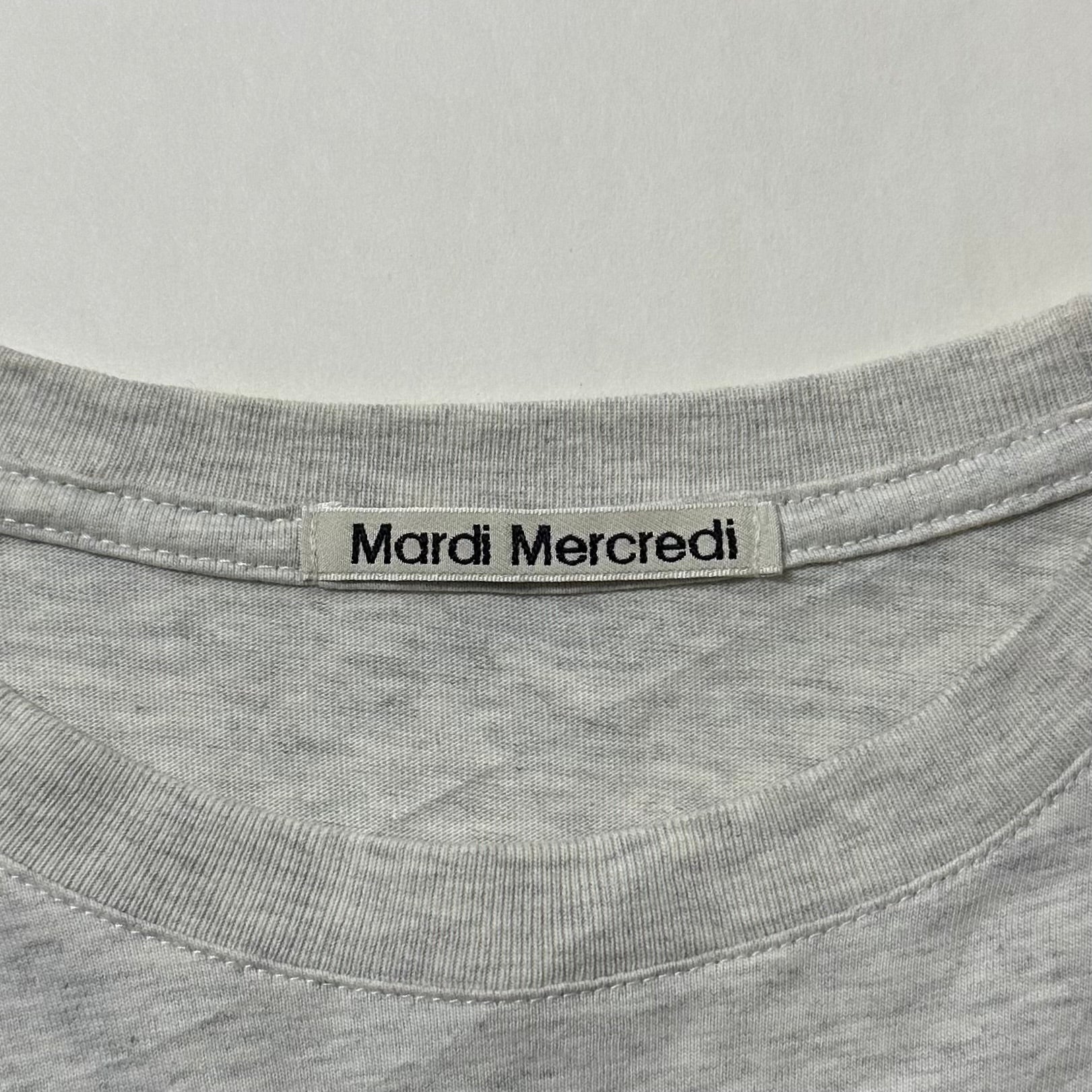 Mardi Mercredi T-shirt Flowermardi Blossom in Gray (One Size)