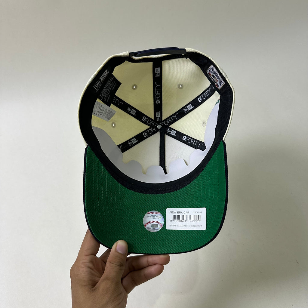 BRAND NEW NEW ERA A-Frame Snapback Cap Seattle Mariners in Two-tone (One Size)