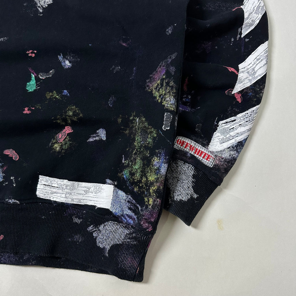 Off-White “Galaxy Brushed” Hoodie Jacket in Black Size XS (Best Fit Medium) OFF only — SOLD